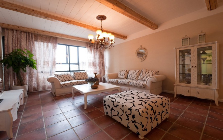 Гостиная в дачном доме