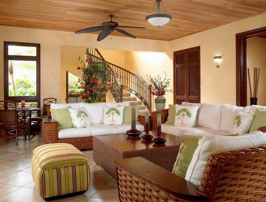 Гостиная с террасой