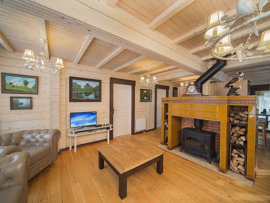 Интерьер дачного домика