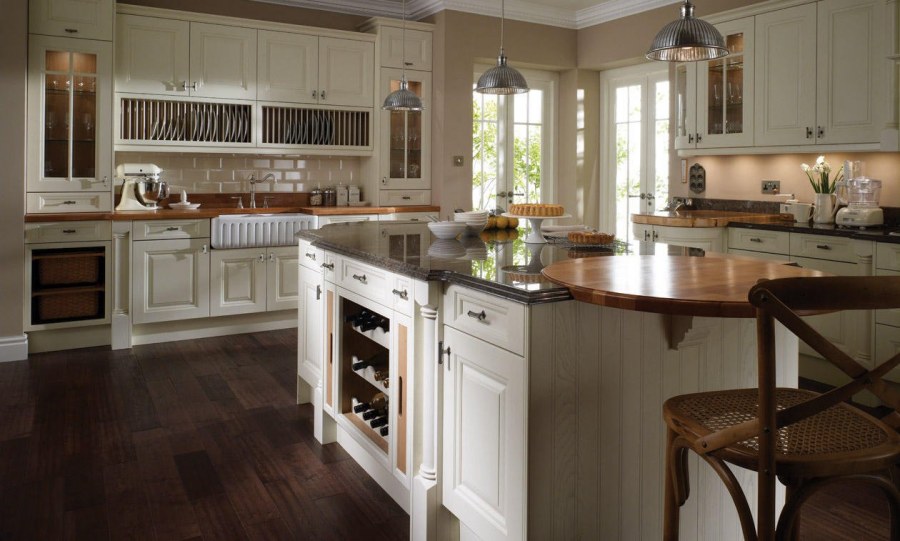 Американская кухня интерьер