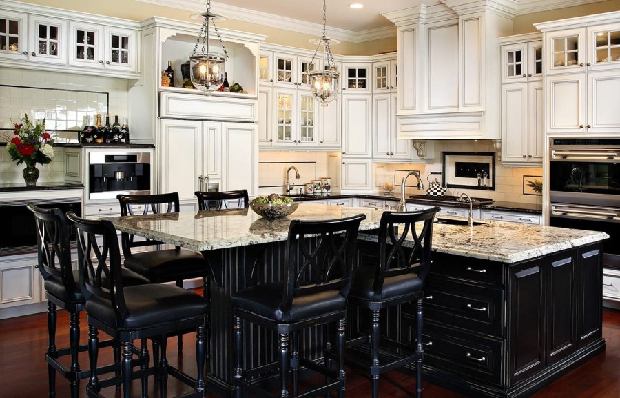 Американская кухня с островом