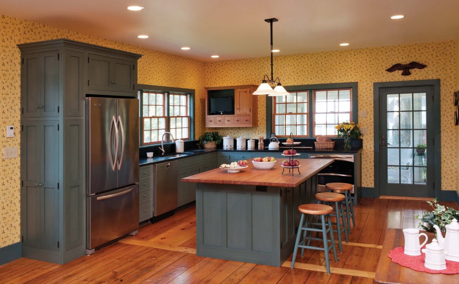 Кухня в современном американском стиле