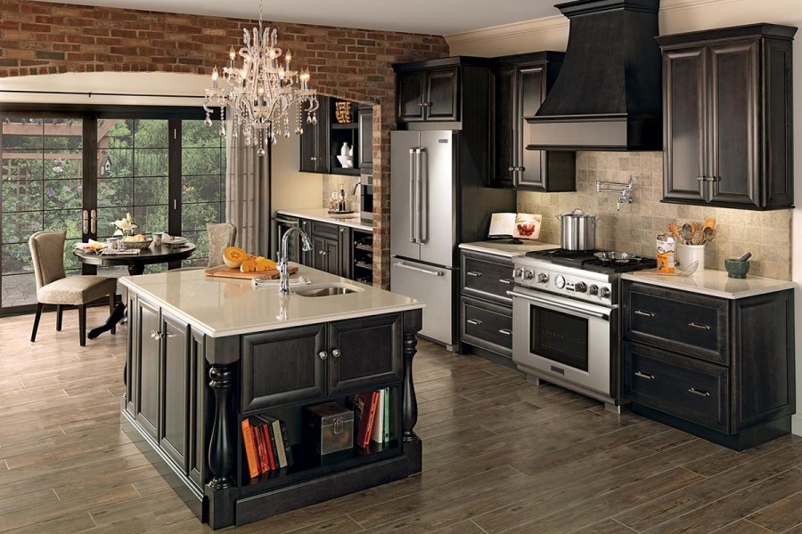 Кухня в американском стиле