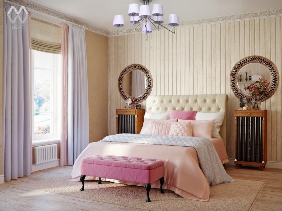 Спальня в стиле шебби Шик и Прованс