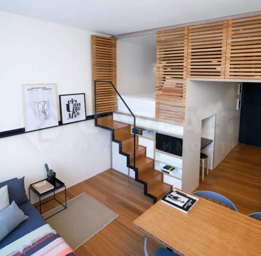 Студия 20 кв двухуровневые