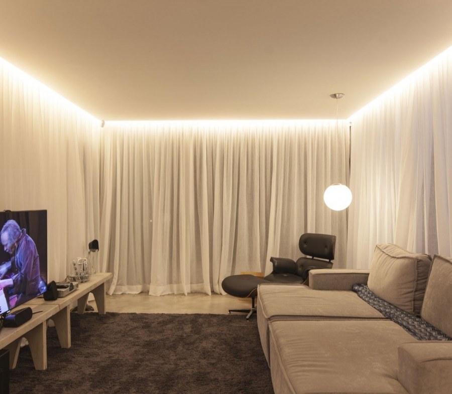 Подсветка штор