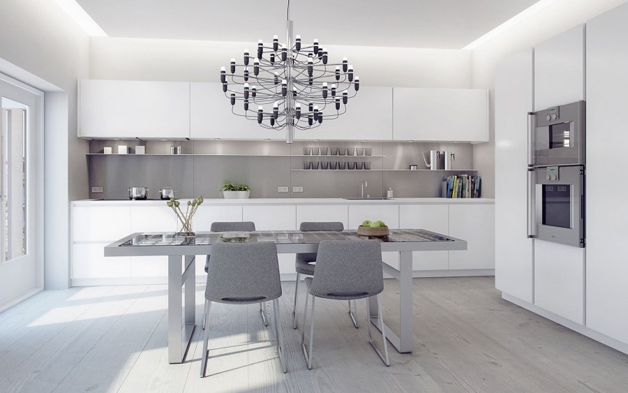 Кухня икеа в современном стиле