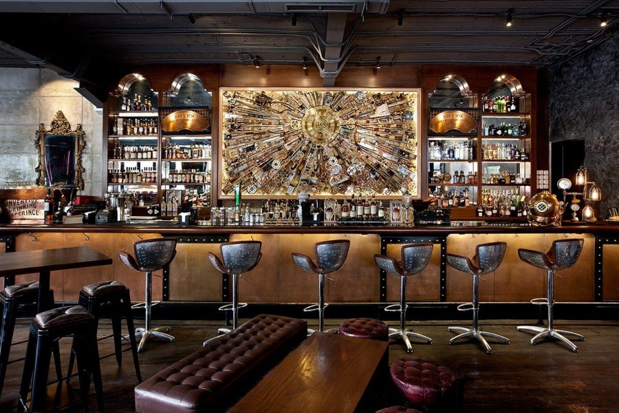 Бар в стиле стимпанк