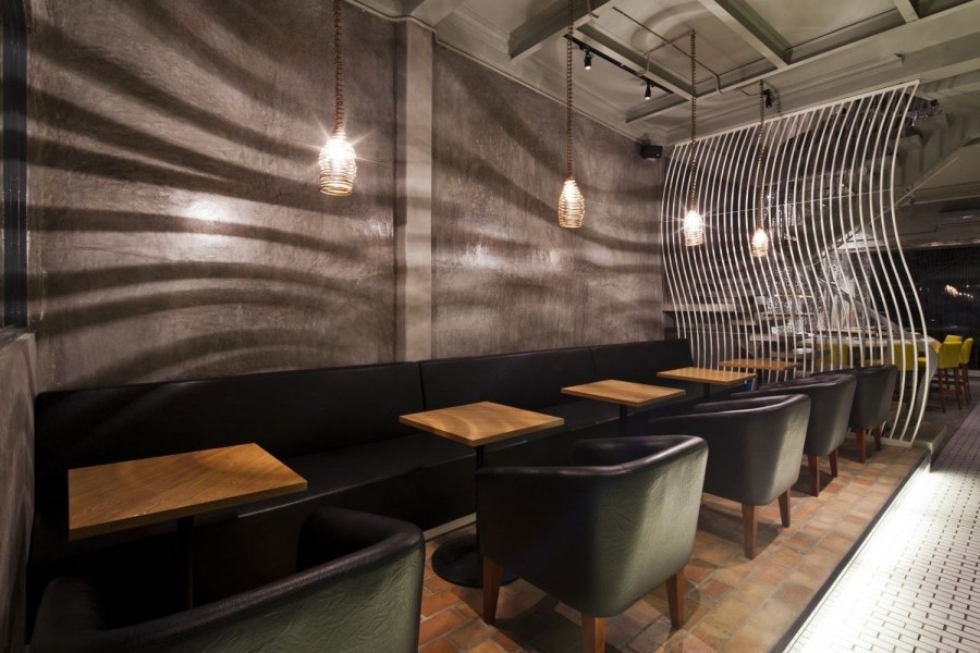 Современный интерьер кафе