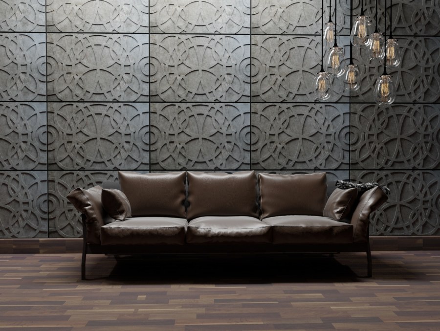 Декоративные панели из бетона