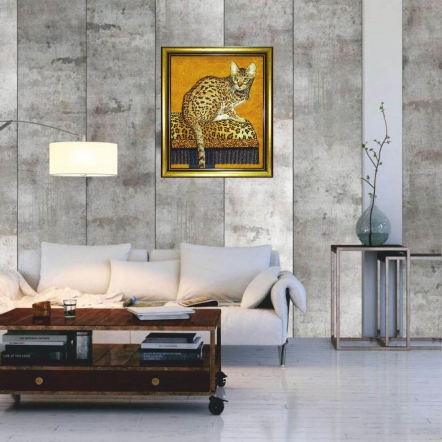 Бетонные стены в интерьере