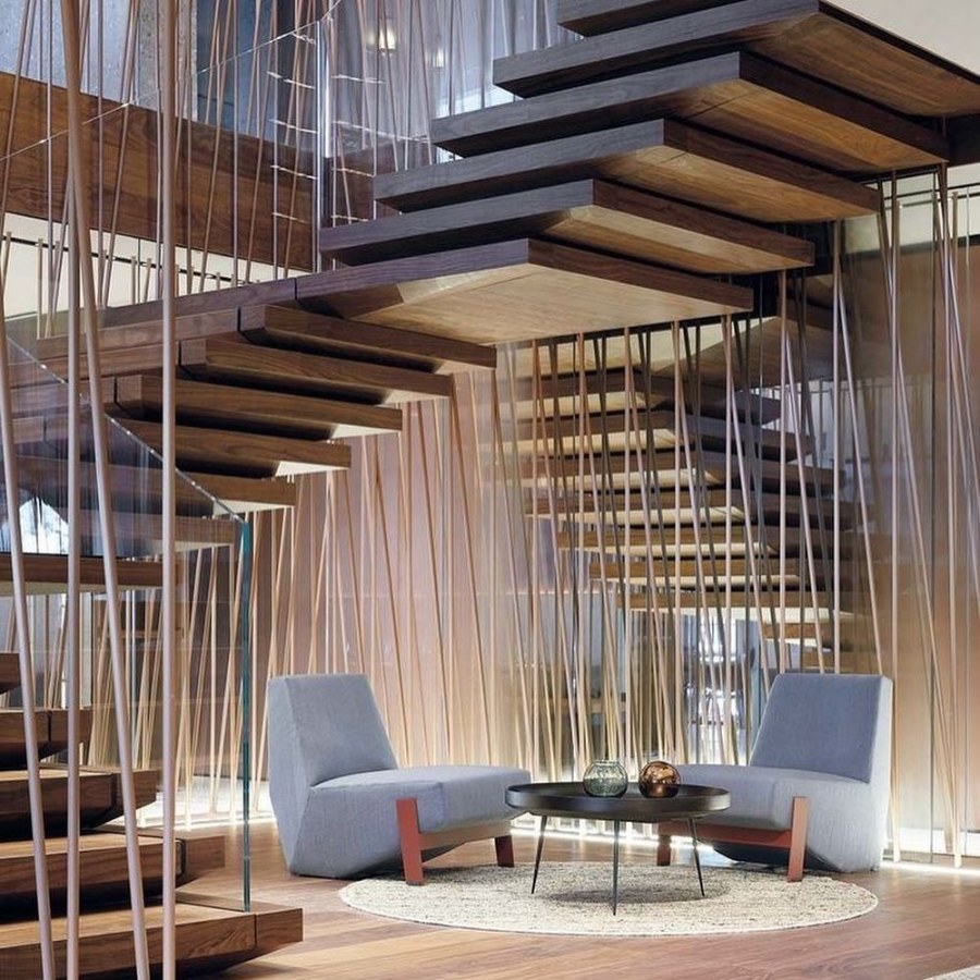 Дизайнерские ограждения для лестниц