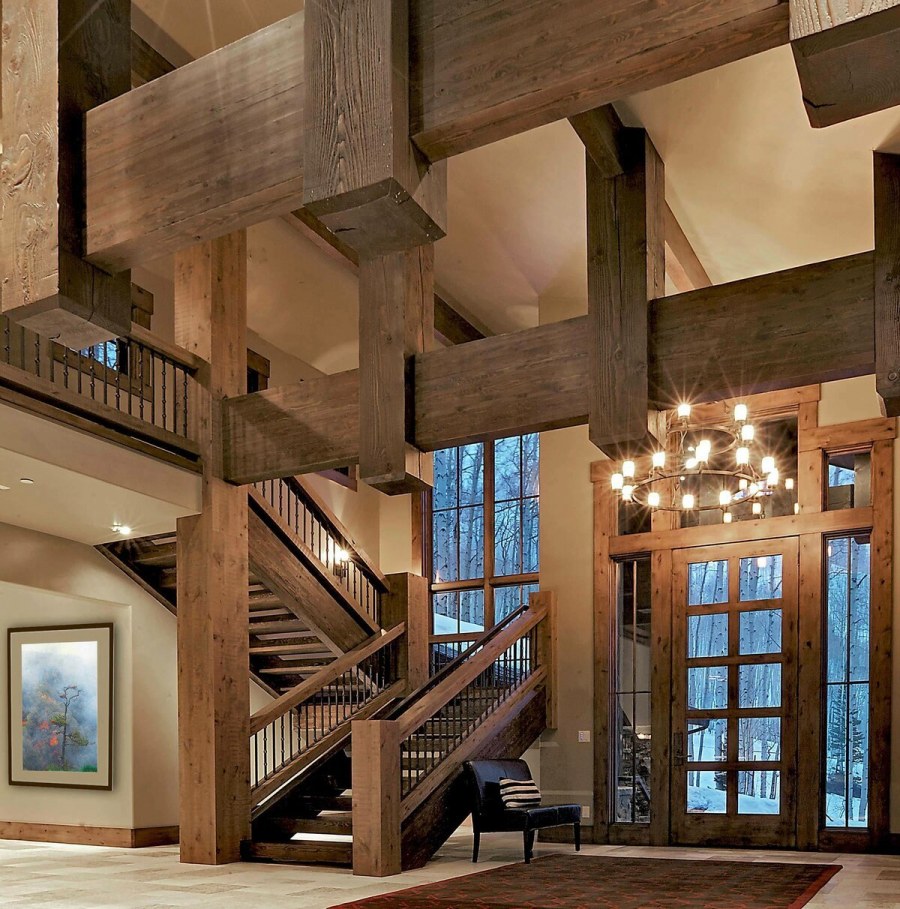 Лестницы в стиле Modern Rustic