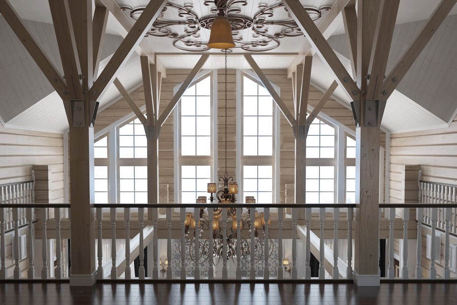 Ограждения второго света в доме