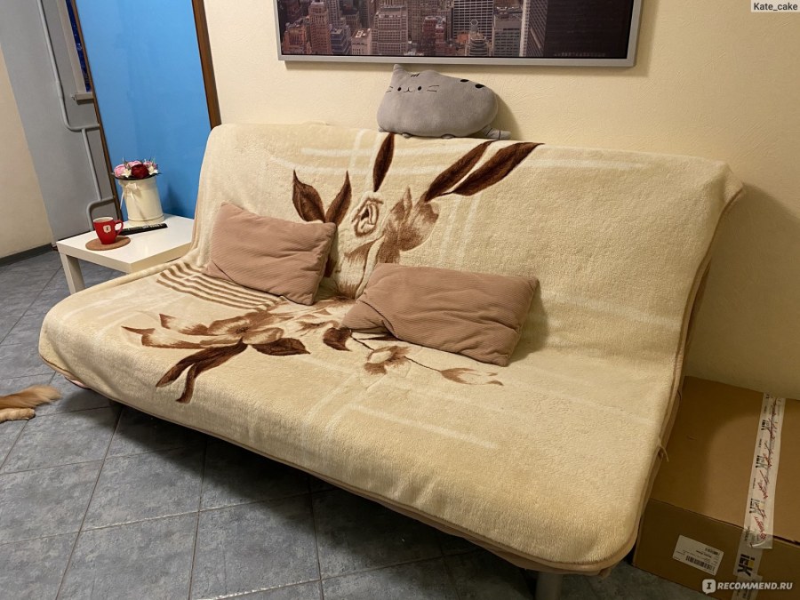 Диван БЕДИНГЕ икеа синий