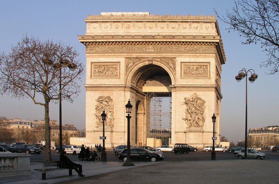 Франция архитектура Триумфальная арка