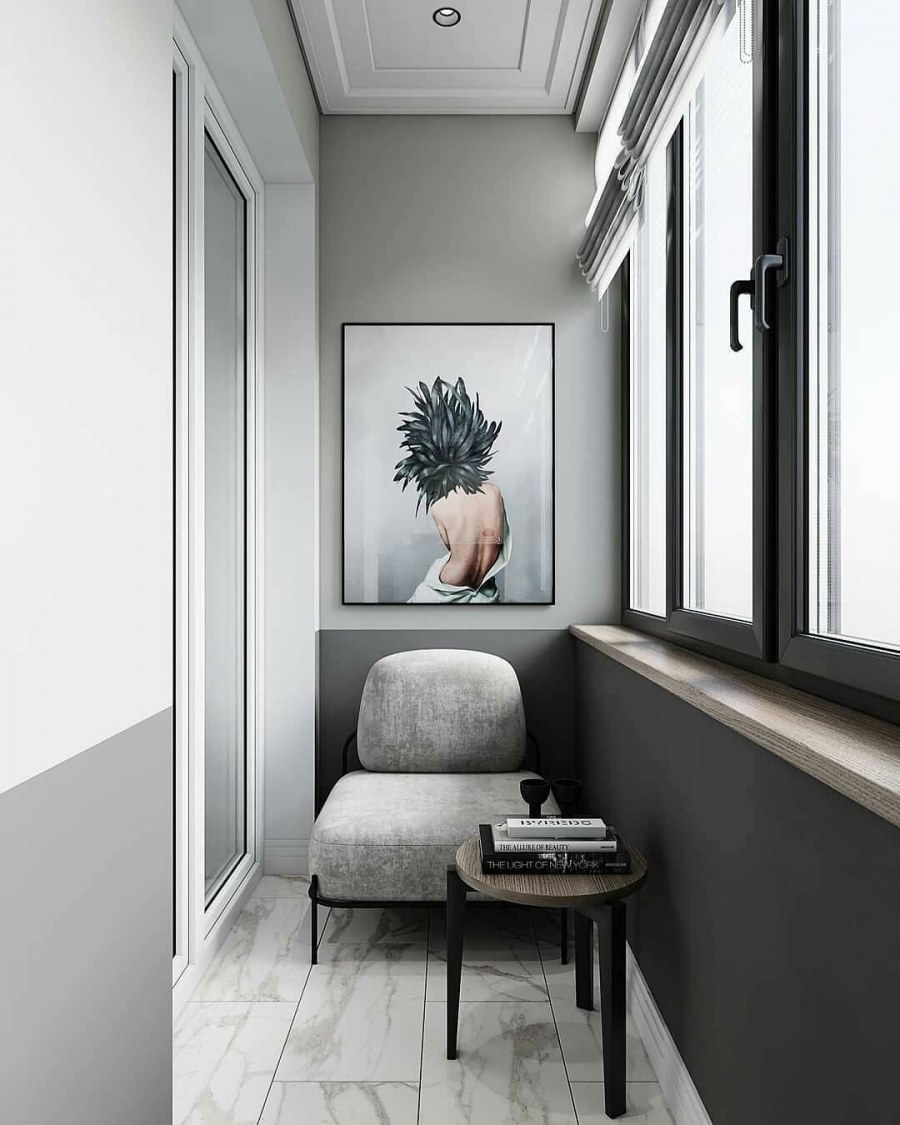 Балкон во французском стиле