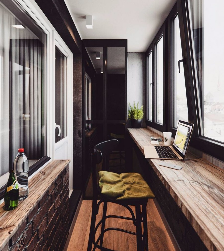 Лоджия в современном стиле