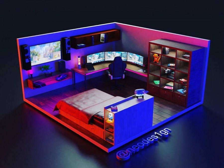 Gaming Room 3d