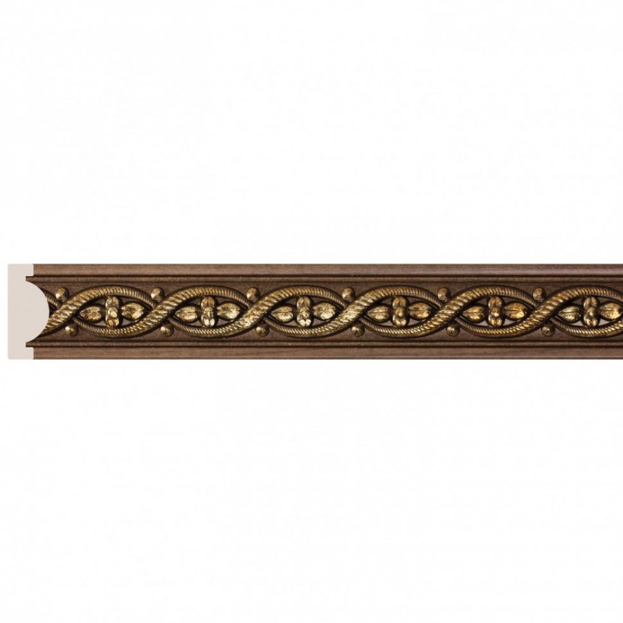 Интерьерный багет Cosca молдинг 30 дуб светлый 157-4