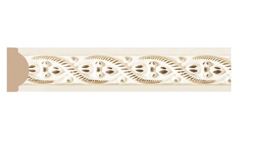 Молдинг Decomaster (15*8*2400мм) 130-1 дм/80 цв: тёмный шоколад-1