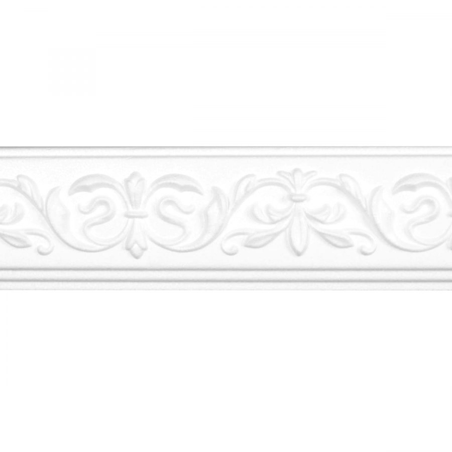 Молдинг настенный c846/85 200 см цвет белый
