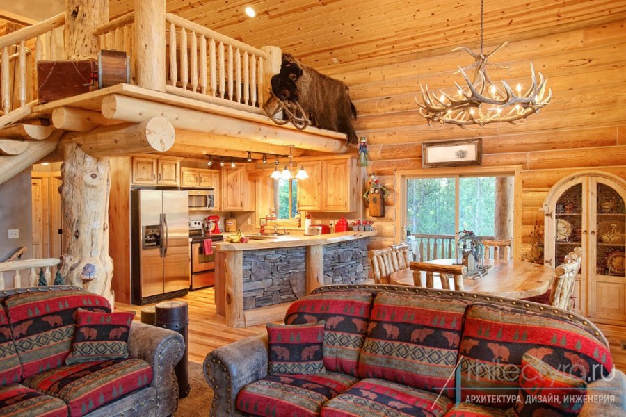 Домик в деревенском стиле