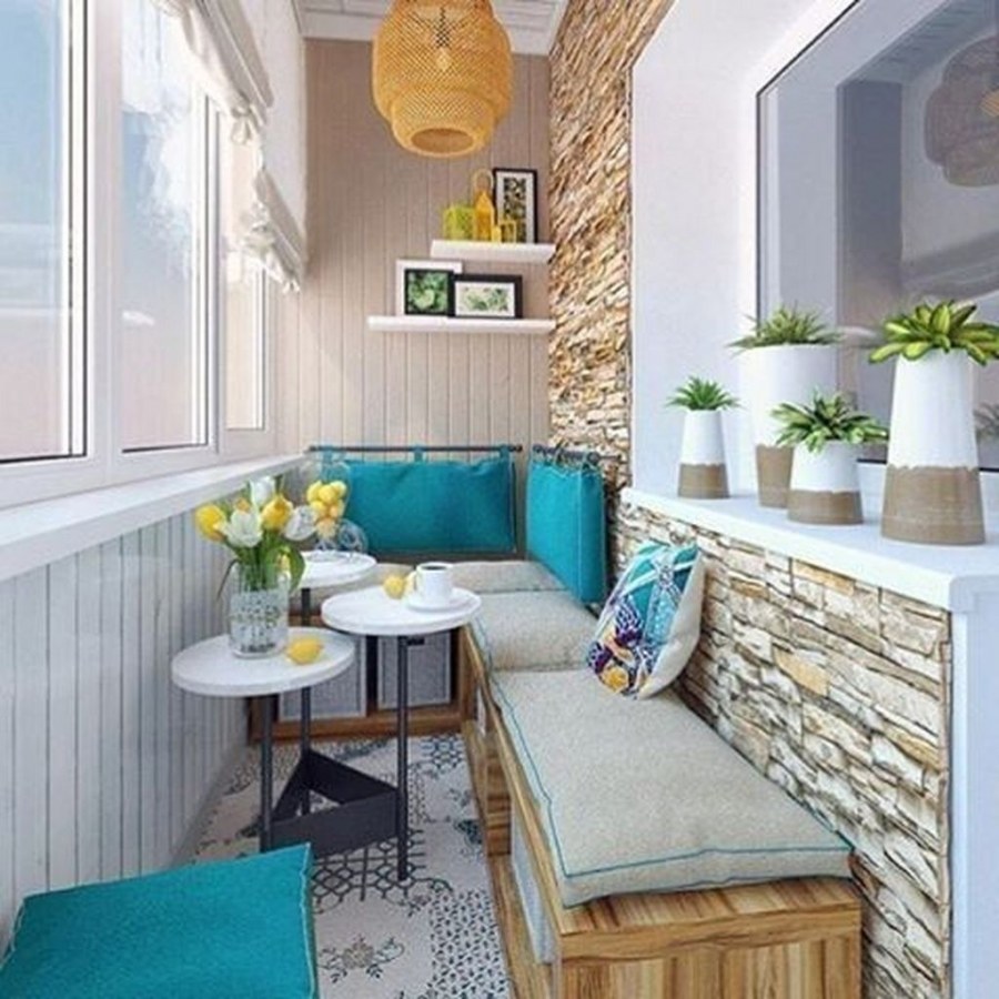 Интерьер лоджии