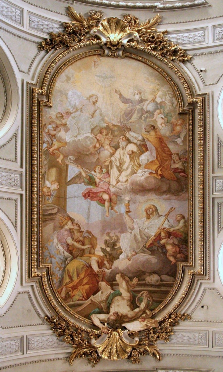 Эпоха Барокко Франция фрески