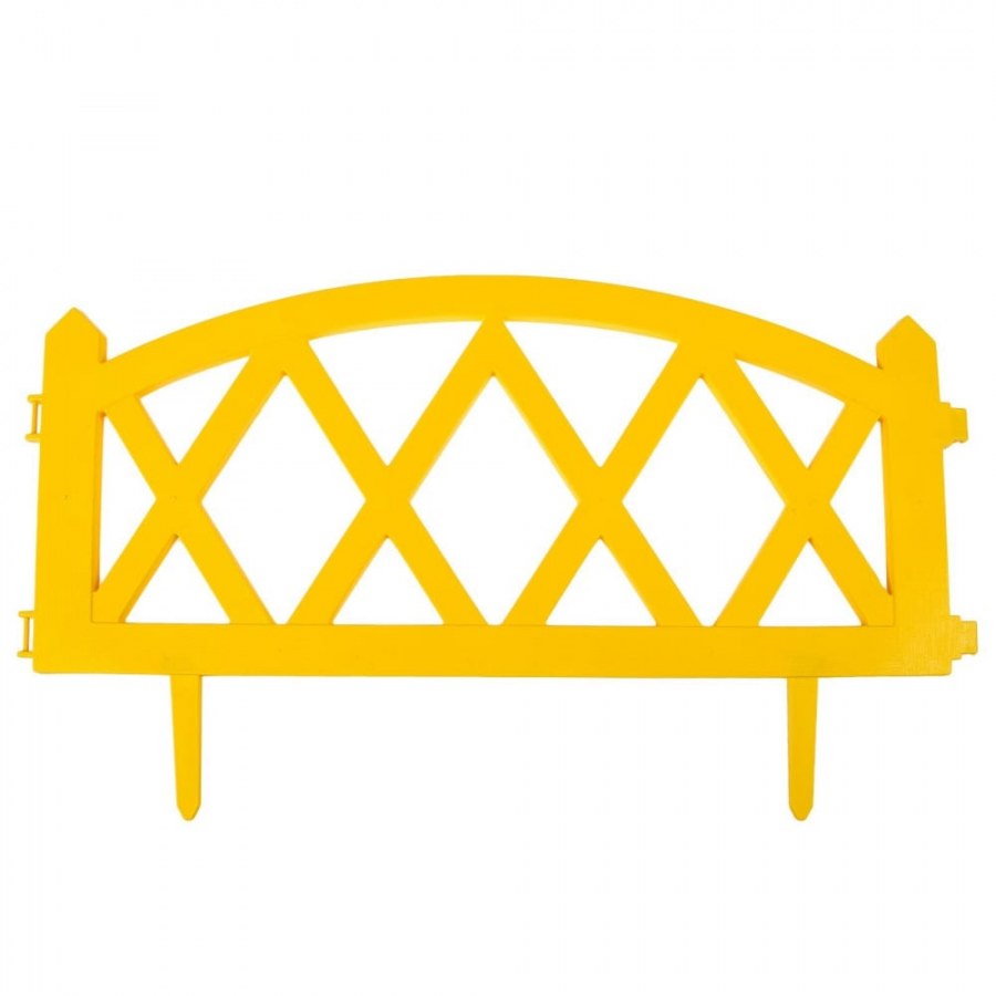 Желтый заборчик