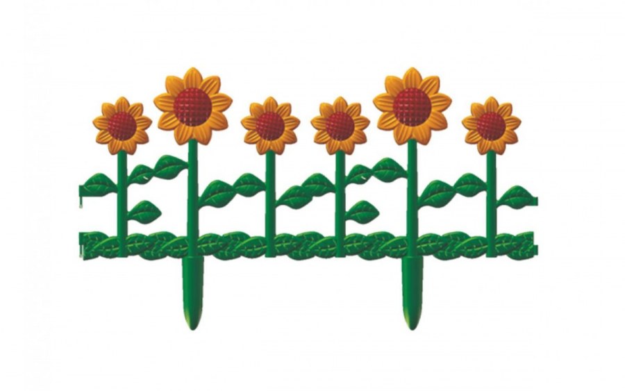 Ограждение Подсолнухи м534
