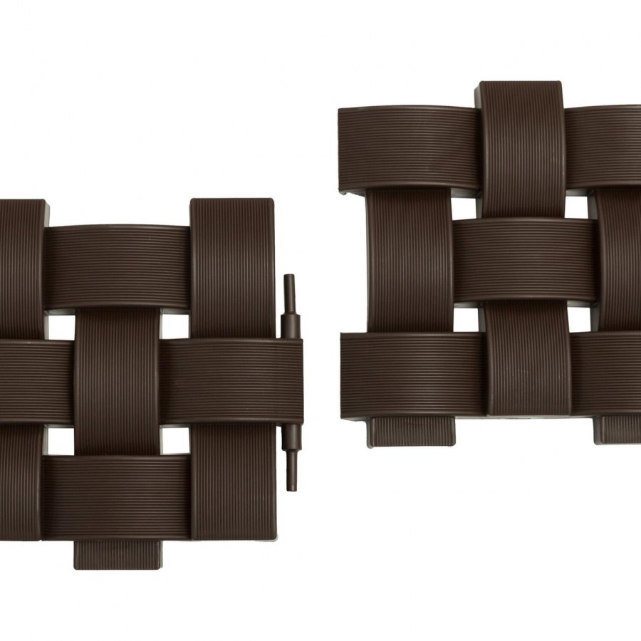 Ограждение плетёнка коричневый 2.4м