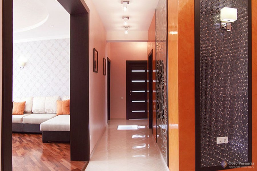 Оранжевая прихожая
