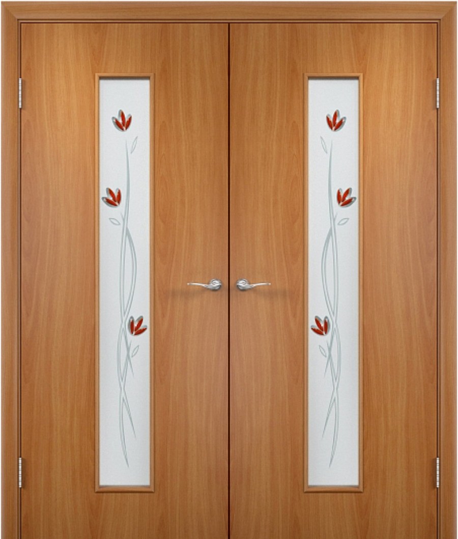 Дверь Тиффани-2 Миланский орех