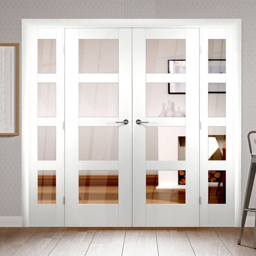 Французские межкомнатные распашные двери двустворчатые французские