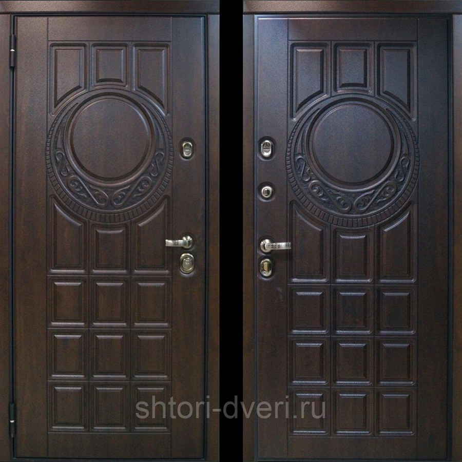 Дверь входная модель Hass-70 железная