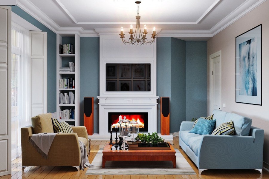 Уютная гостиная