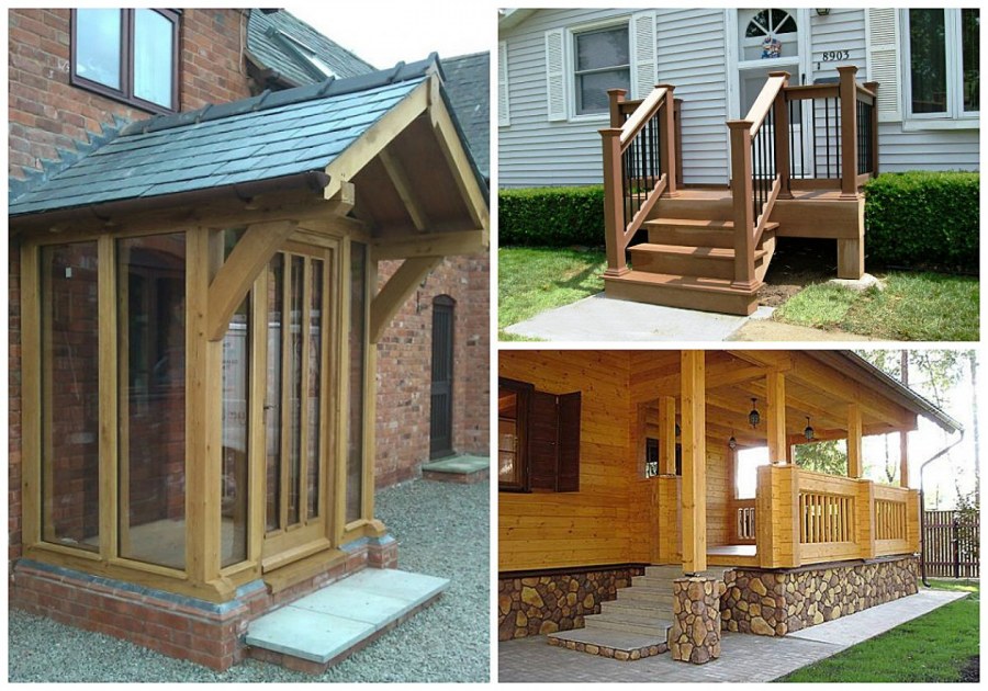 Крылечко для дачного домика