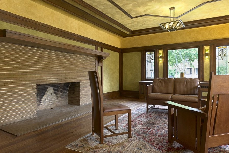 Фрэнк Ллойд Райт интерьеры