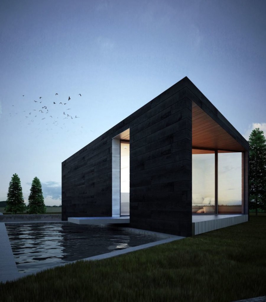 Архитектура Минимализм Скандинавия