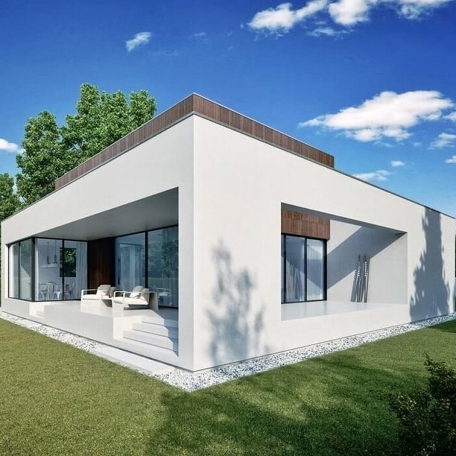 Дом в стиле Минимализм