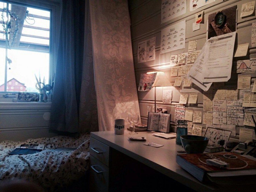 Эстетичные комнаты для учебы