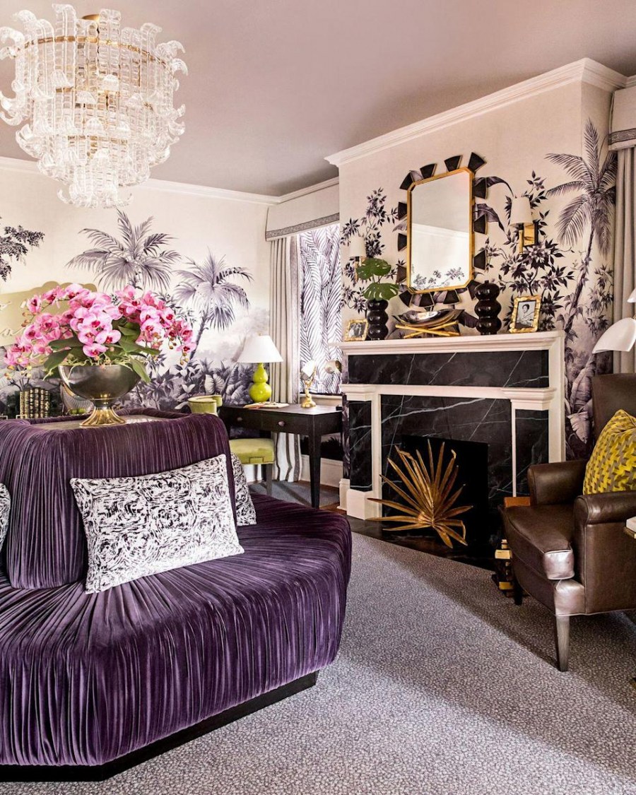 Экстравагантный стиль в интерьере