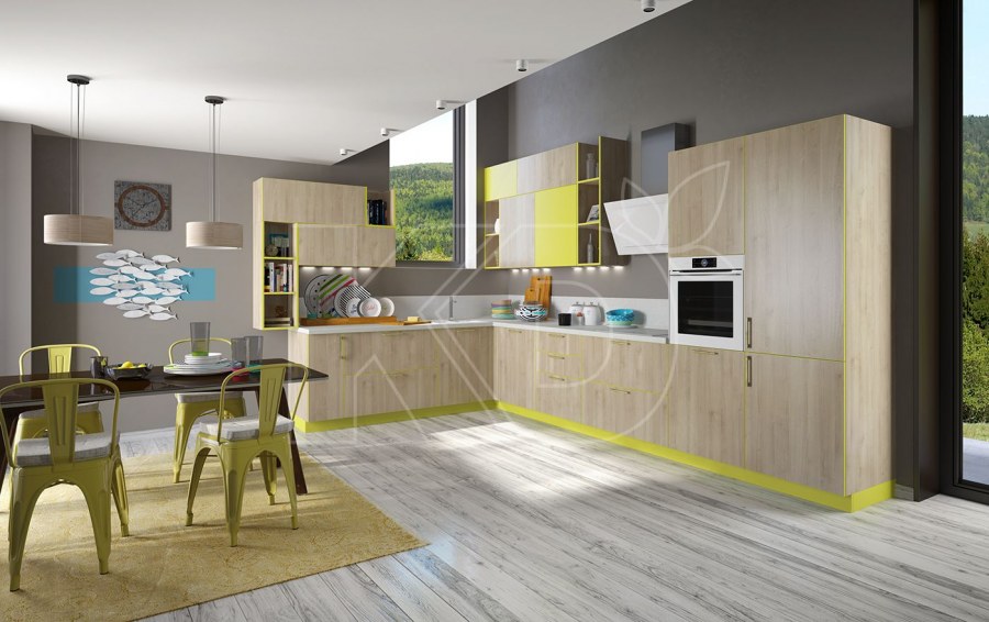 Кухня Эмма синяя