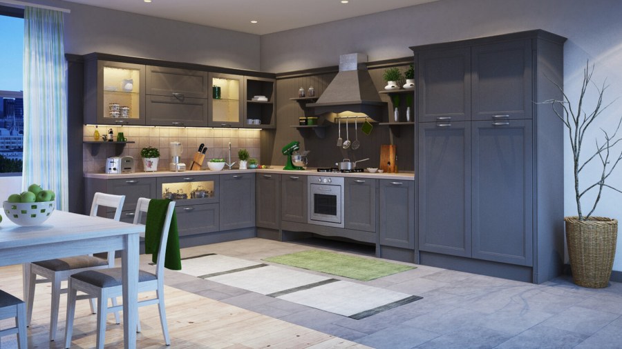 Ханна стил кухонный двор