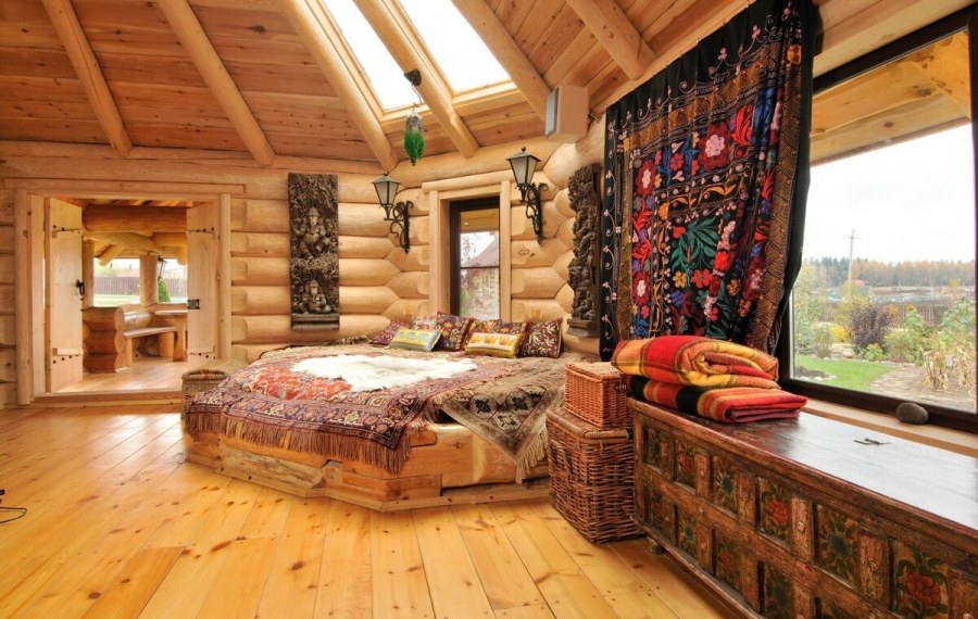 Внутренняя отделка деревянного дома