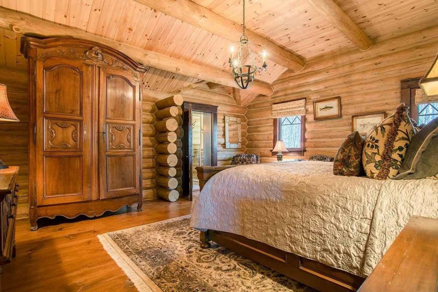 Стиль Прованс оцилиндрованное бревно