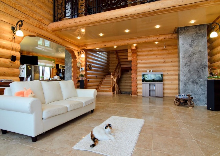 Внутренняя отделка рубленных домов