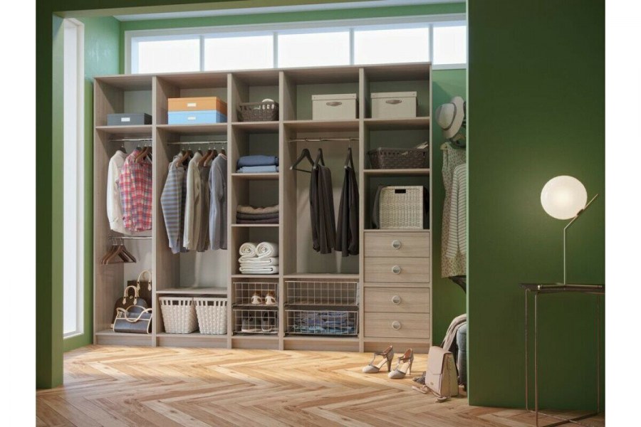 Гардеробная комната 6м2 икеа