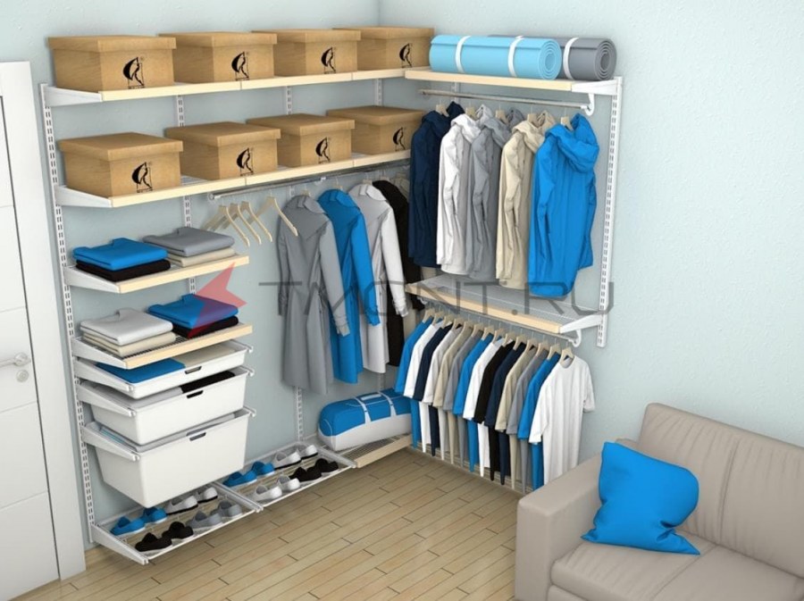 Шкаф купе Cilek Wood Metal